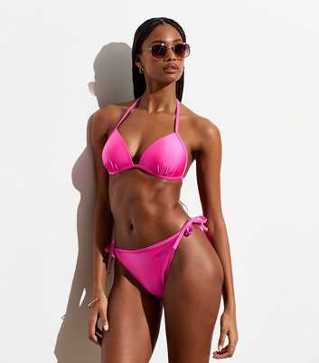 Victoria's Secret bikini top the wrap halter top Aztec print size 34DD