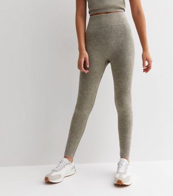 Girls store khaki leggings