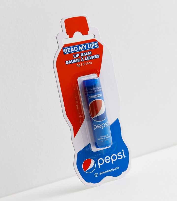 Read My Lips Light Blue Pepsi Lip Balm
