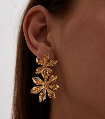 New look hot sale gold earrings