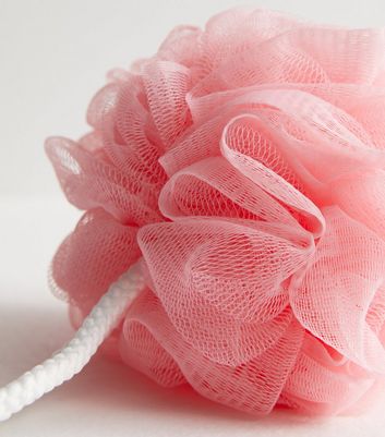 Pink Shower Loofah New Look