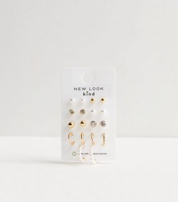 New look pearl on sale earrings