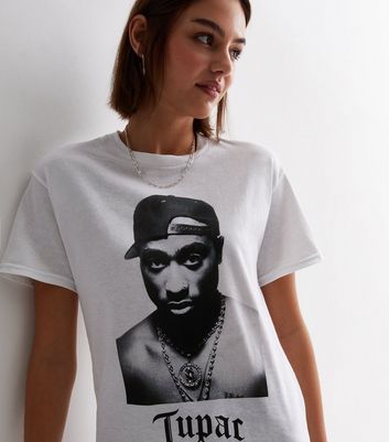 Tupac oversized t shirt sale