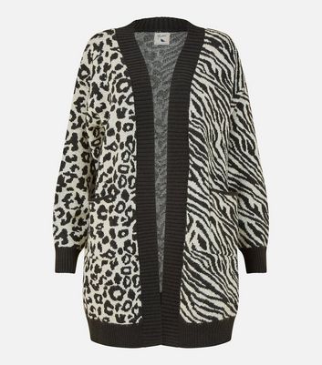 Leopard print cardigan sales new look