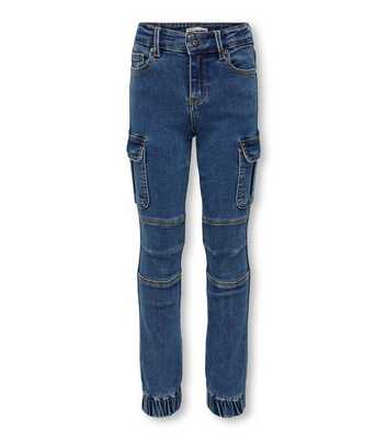 KIDS ONLY Blue Cuffed Cargo Jeans