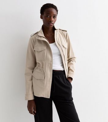 Womens black online utility jacket