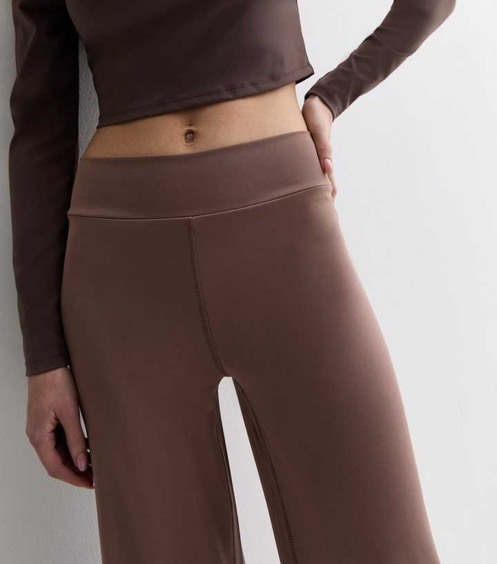 Mink Wide Leg Leggings