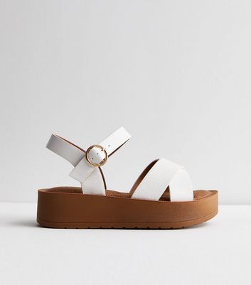 Flatform sandals cheap new look