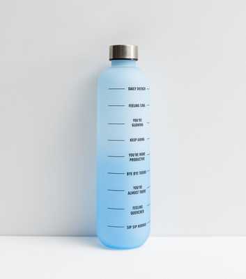 Blue Ombré 1L Water Bottle