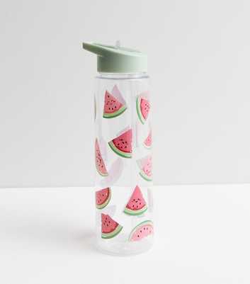 Green Watermelon Print 700ML Water Bottle