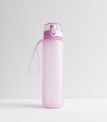 Pink Matte 260ml Metal Water Bottle, New Look