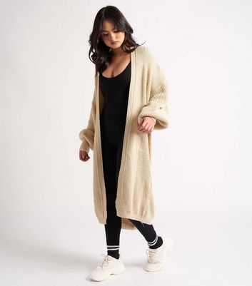 Long chunky hotsell cardigan sweater