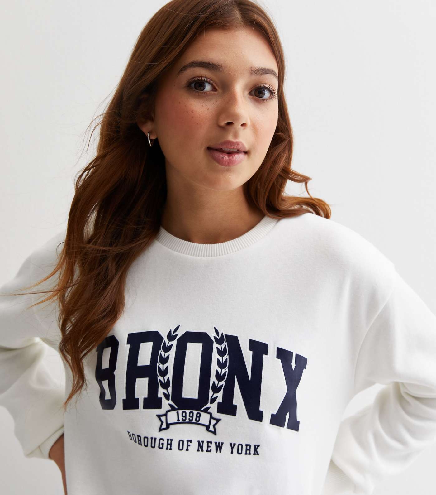 Girls Off White Bronx Logo Sweatshirt Image 2