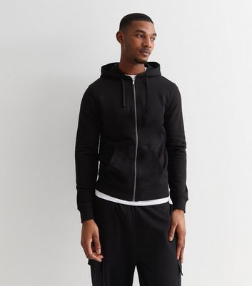 New look zip online up hoodies