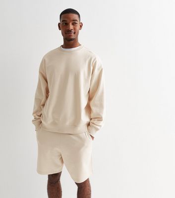 Mens oversized crew neck best sale