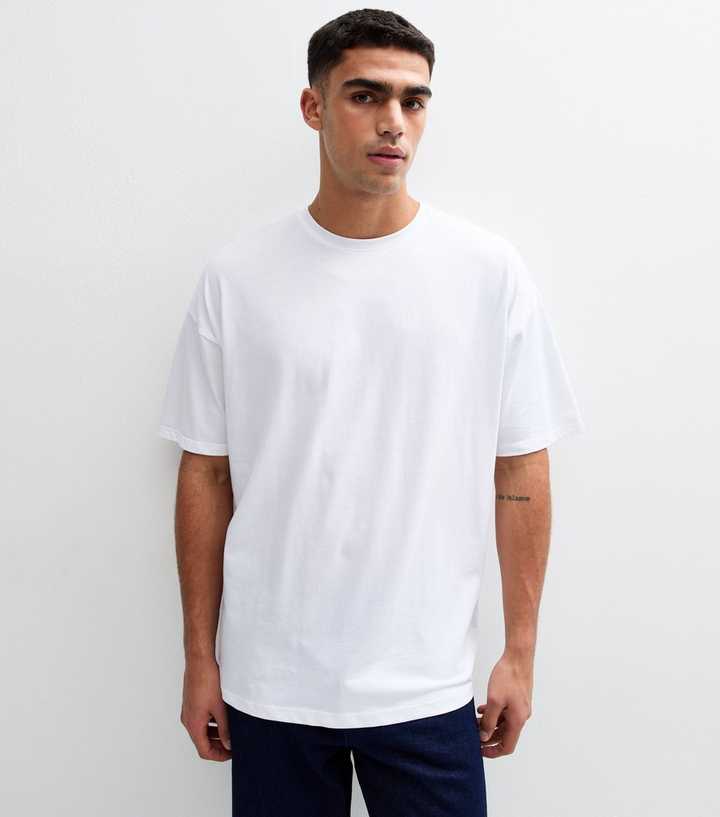 oversized white t shirts