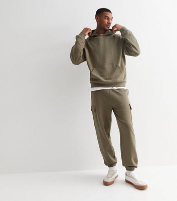 Cargo khaki joggers hotsell