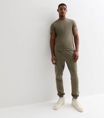 New look grey online cuffed joggers