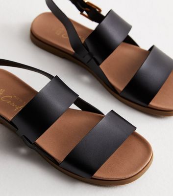 Extra wide leather sandals hotsell
