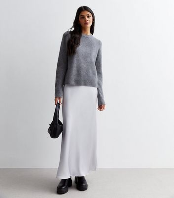 Silver skirt hotsell new look