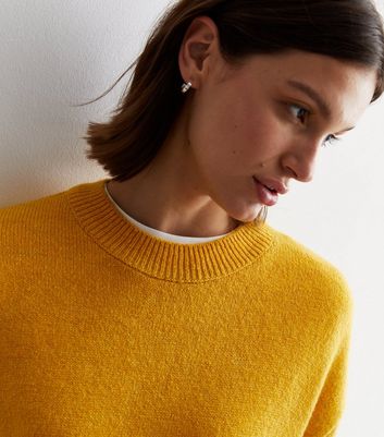 Bright yellow outlet jumper womens