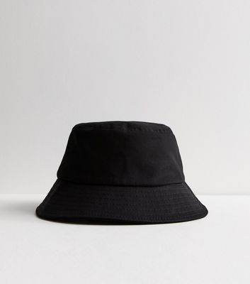 Black Cotton Bucket Hat | New Look