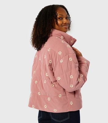 Cord hot sale pink jacket