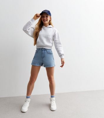 New look girls sales denim shorts