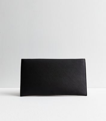 Black sales envelope clutch