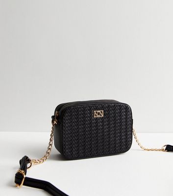 New look black cross body bag online