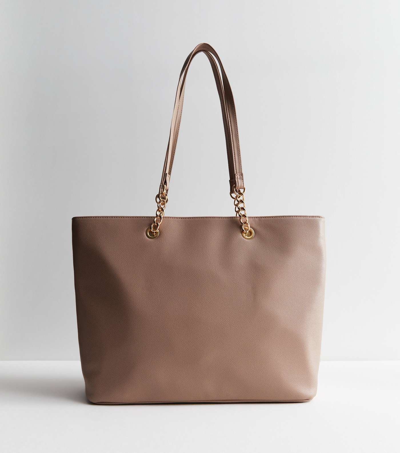 Camel Leather-Look Tote Bag and Card Holder Image 4