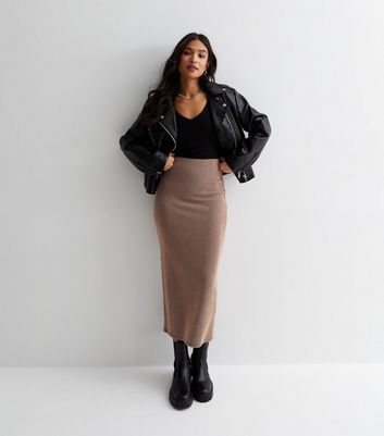 Plus size jersey pencil skirt best sale