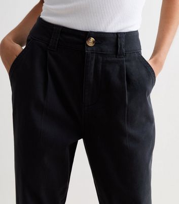 Navy Slim Stretch Cotton Chinos New Look