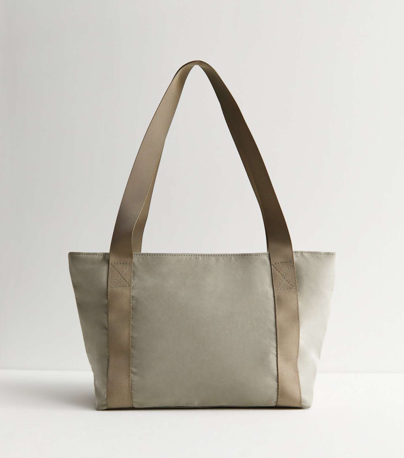 Olive Pocket Front Tote Bag Image 4