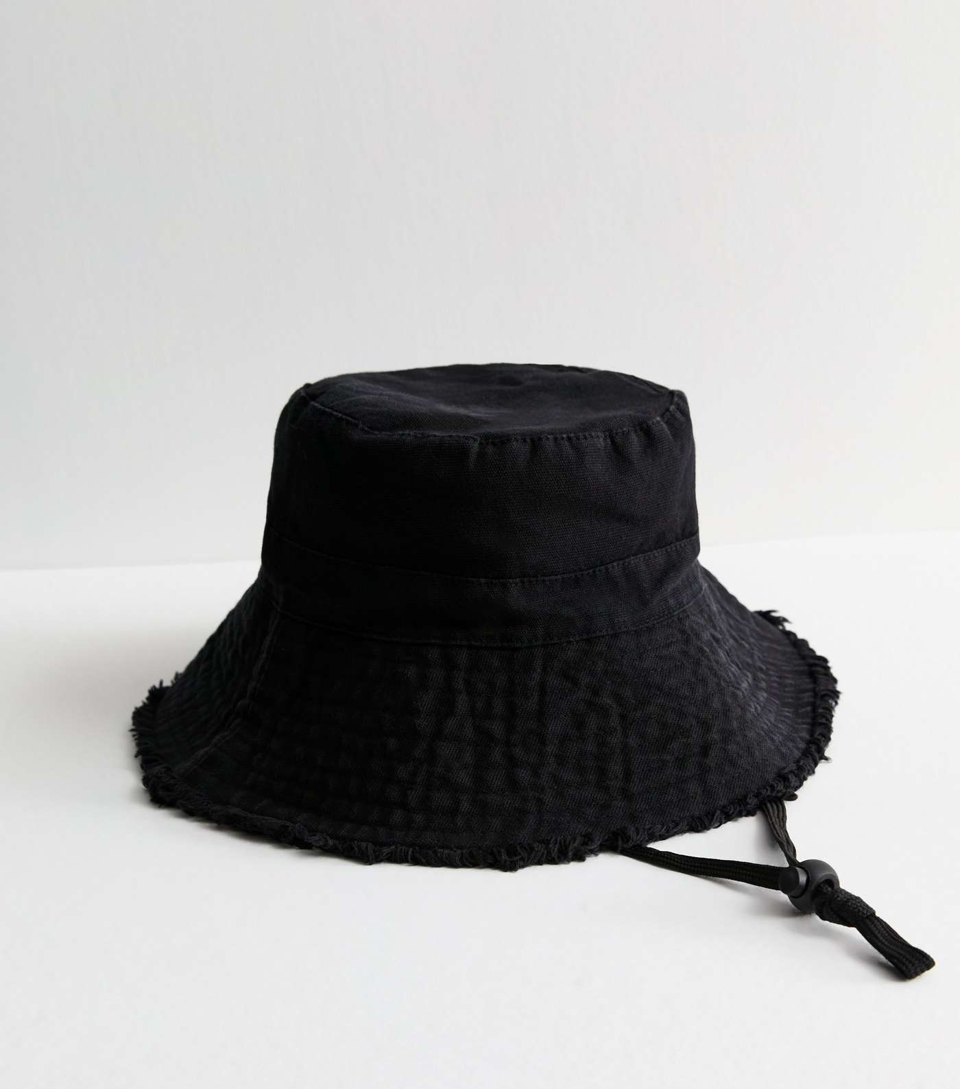 Black Adjustable Bucket Hat Image 2