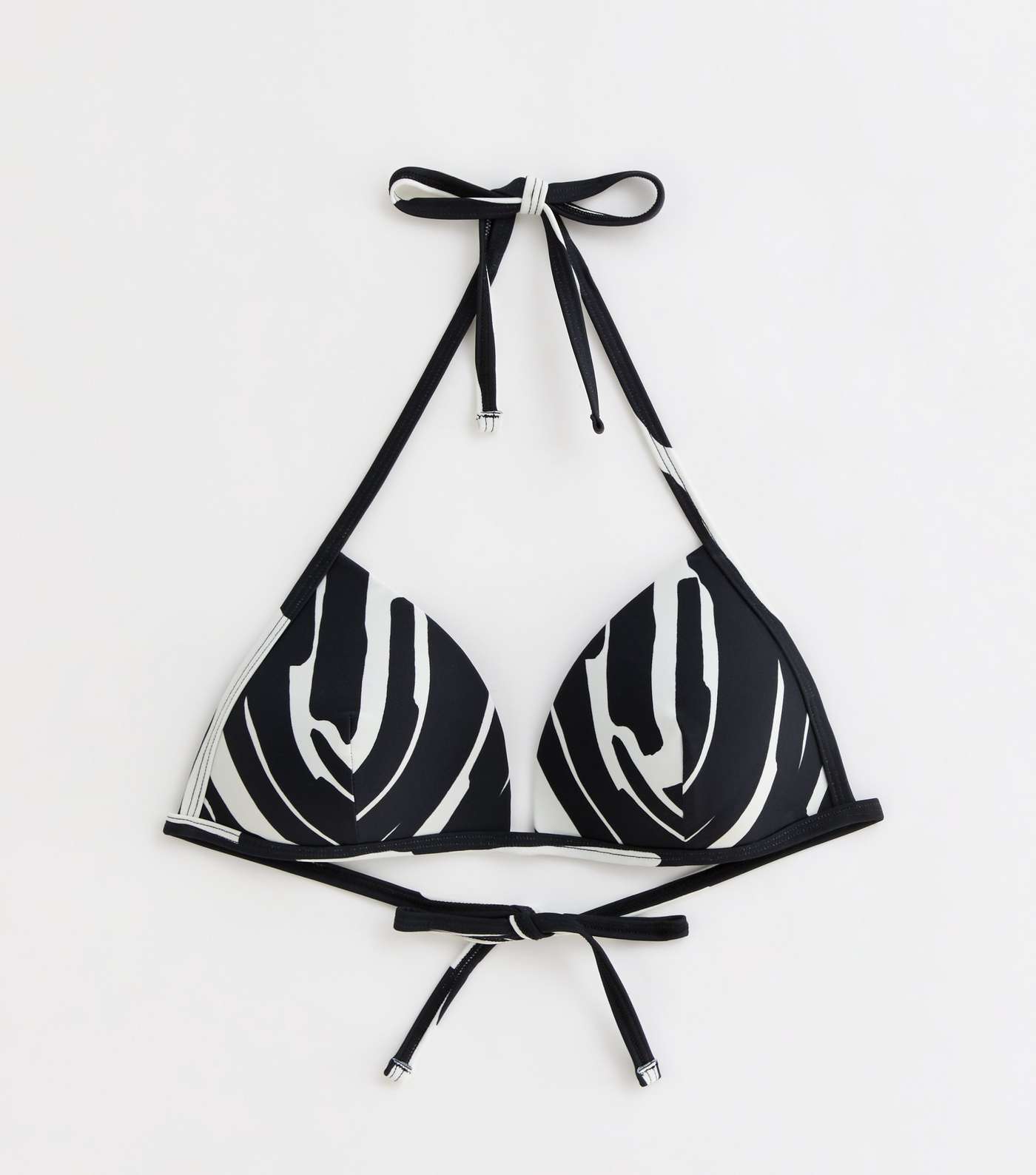 Black Mark Making Moulded Triangle Bikini Top Image 6