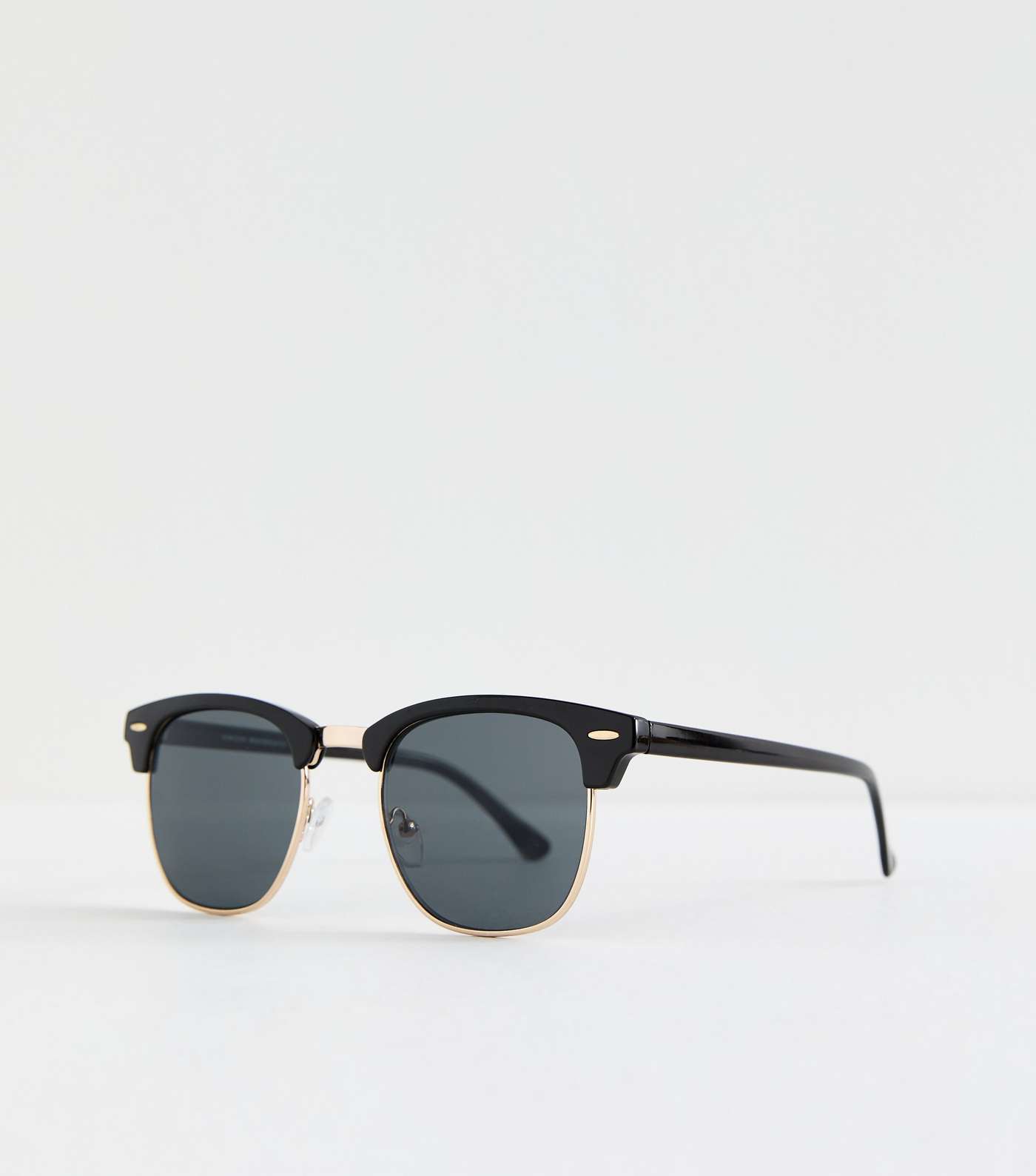 Black Square Frame Sunglasses Image 2