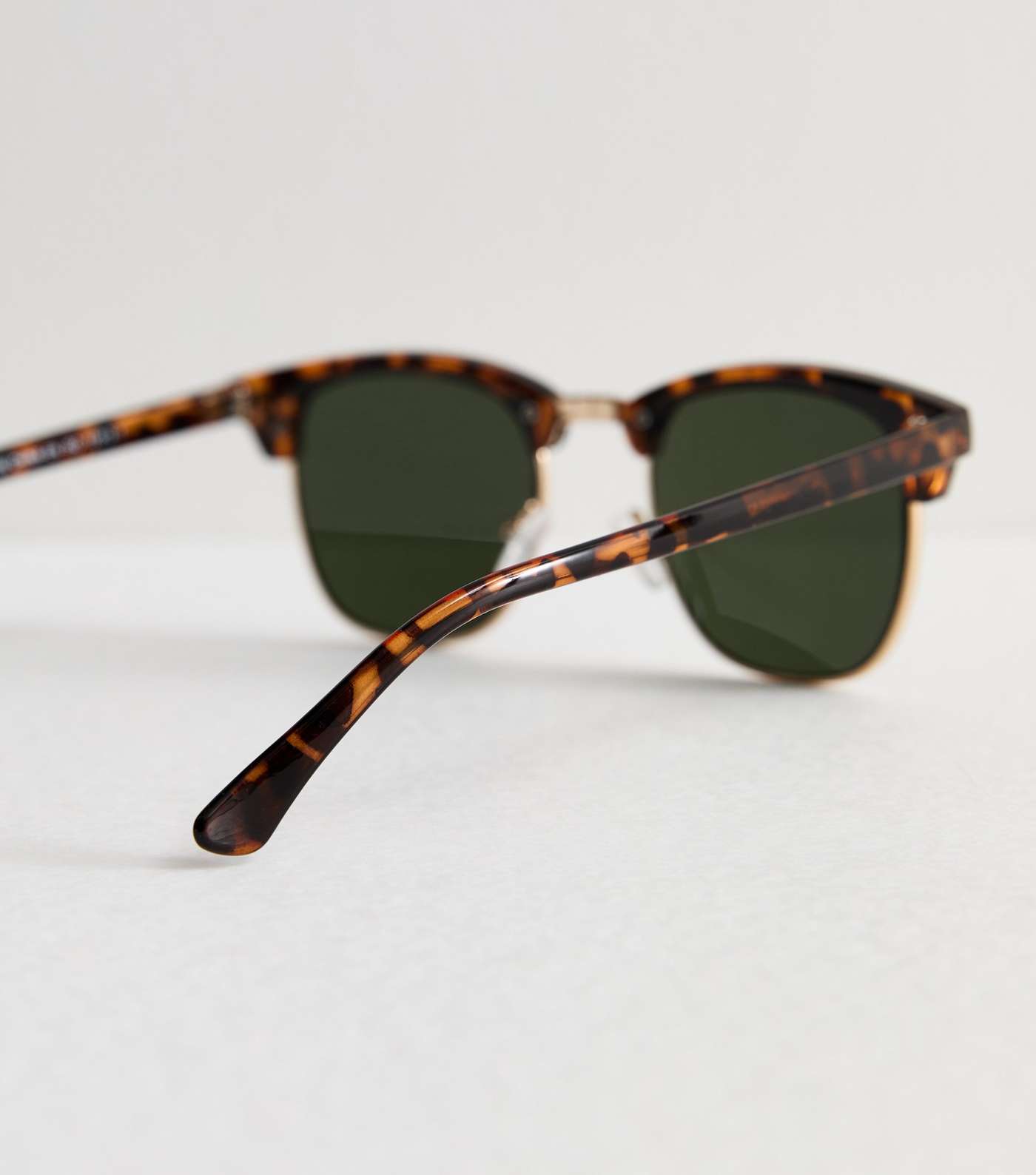 Brown Tortoiseshell Square Frame Sunglasses Image 4