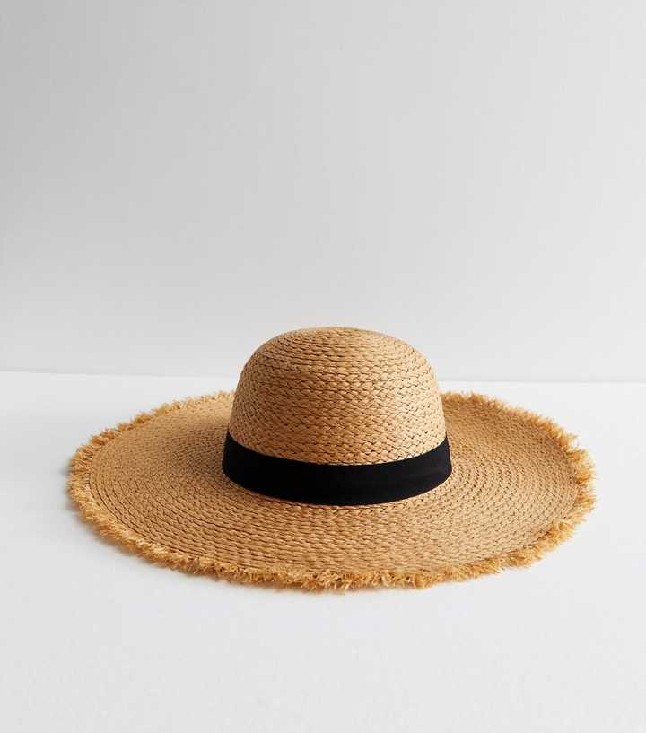 Straw Hat Asos Womens Hats Straw Fedora Hat Womens Other Stories