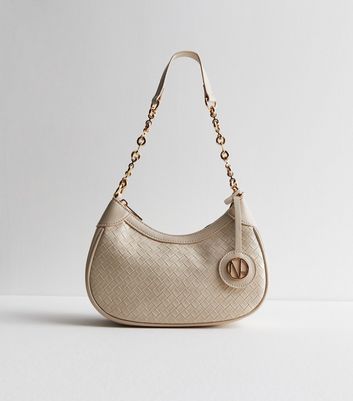 New look woven online bag