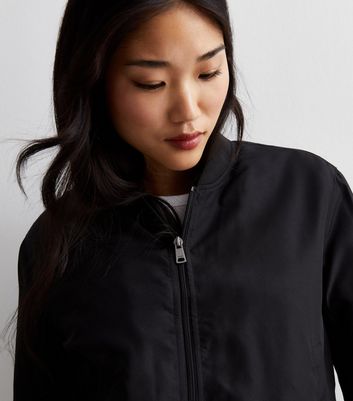 Bomber jacket clearance ladies black