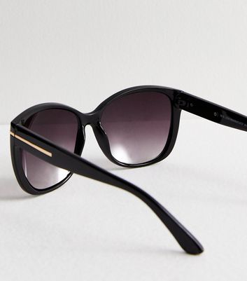 Black Oversized Sunglasses New Look