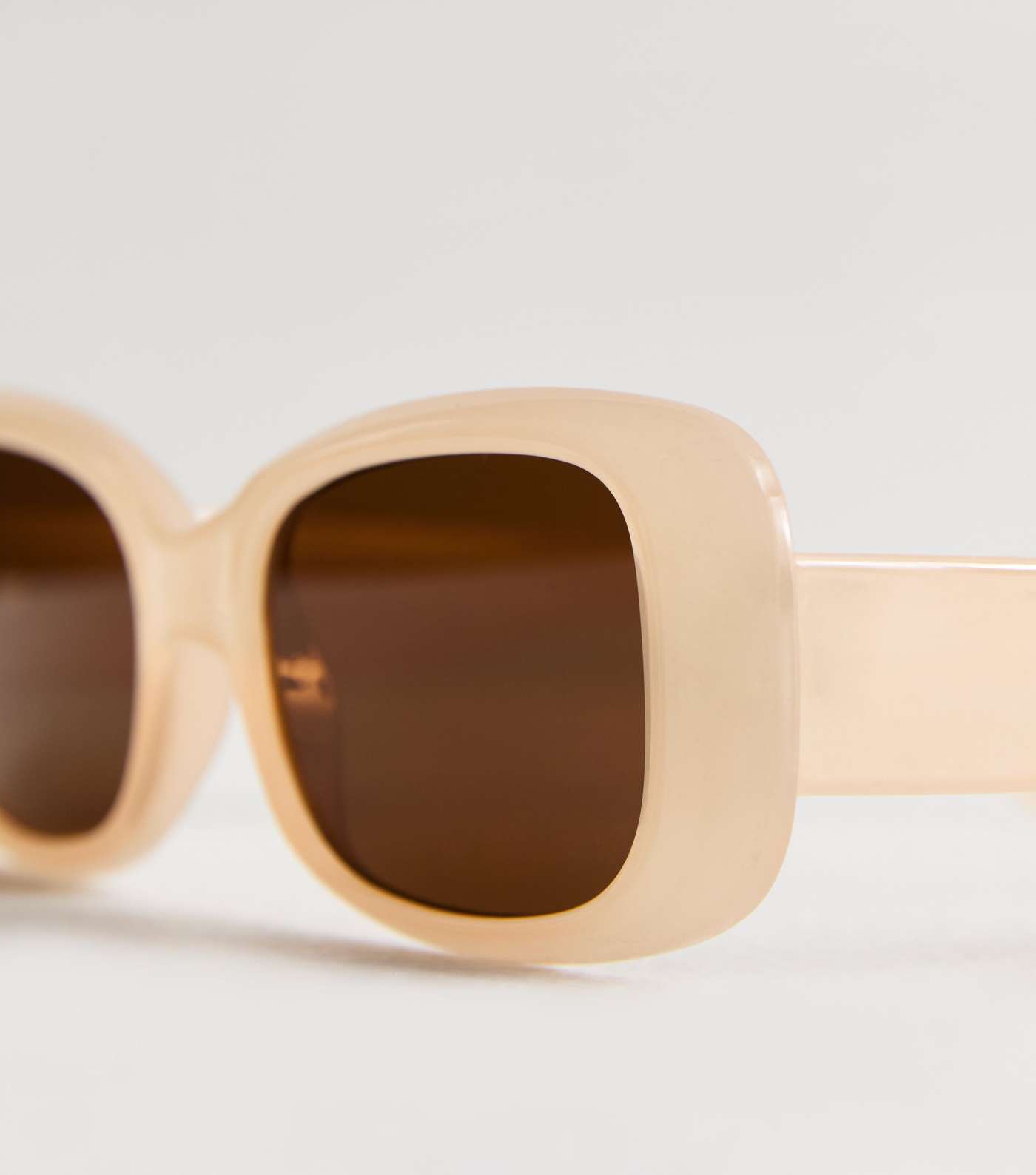 Mink Rectangle Frame Sunglasses Image 3
