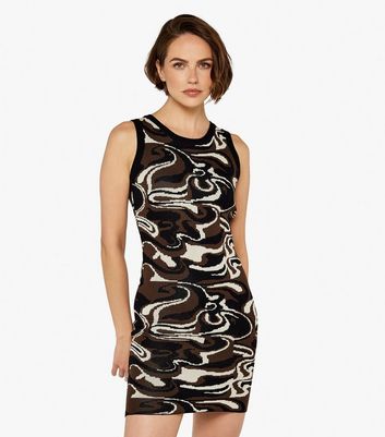 Snake print tight on sale dress