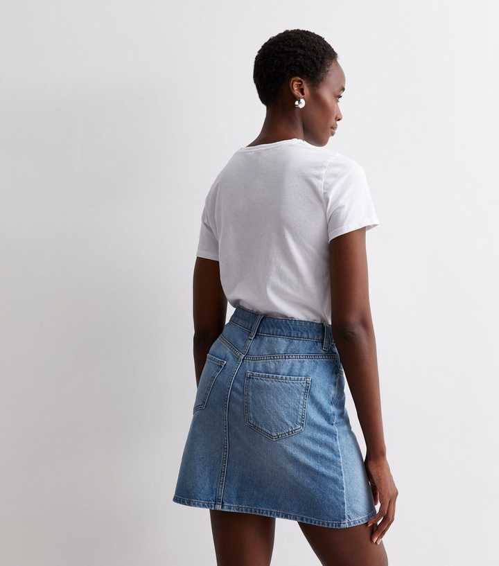 New Look Denim A-Line Skirts for Women for sale