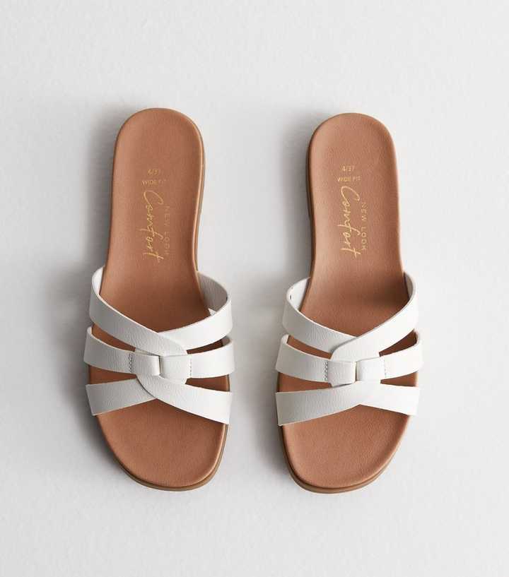 Leather Sandals Wide Fit Flip Flops Ladies Wide Fit Flip Flops