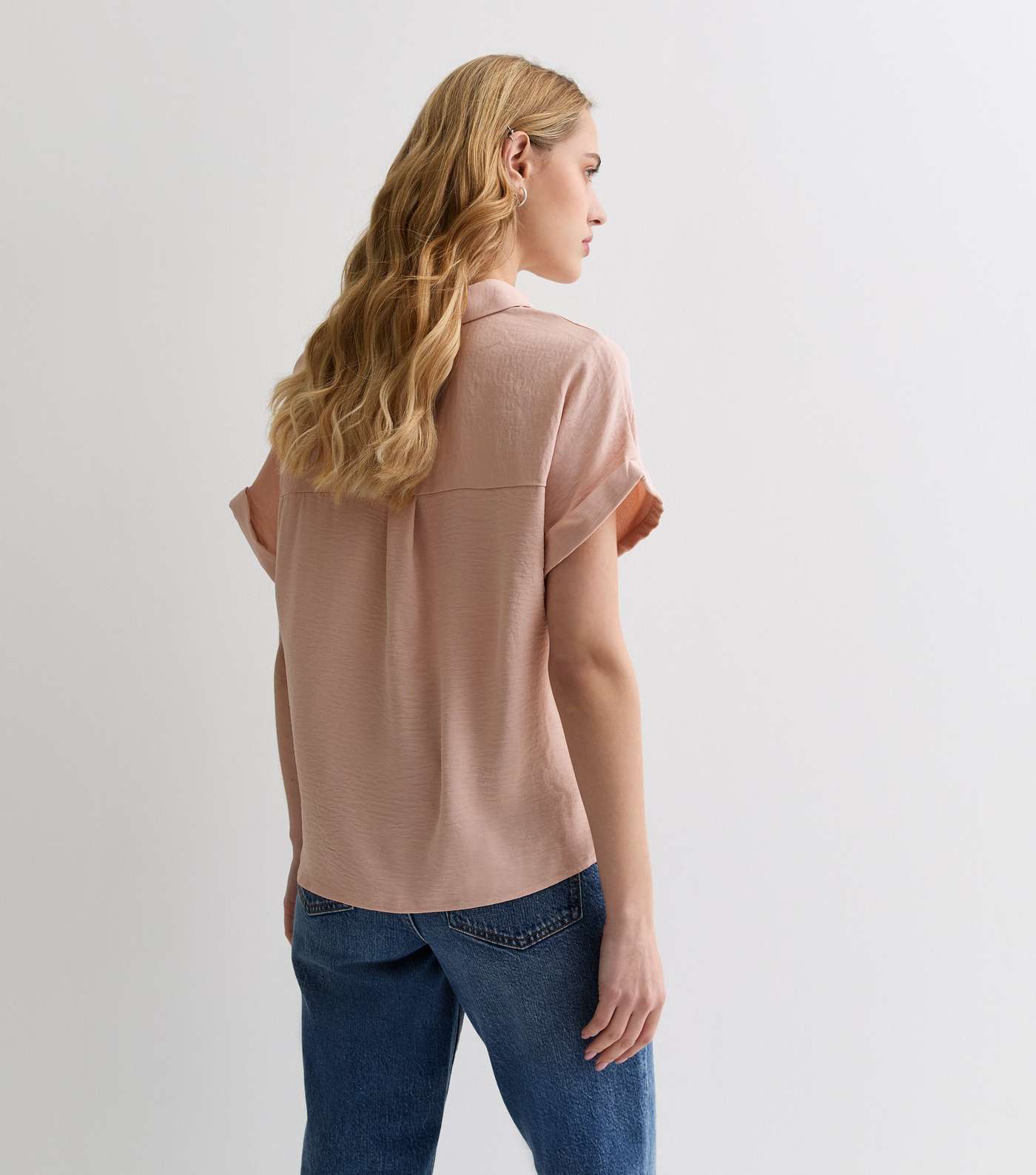 Light Pink Short Sleeve Shirt Image 4