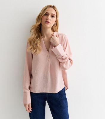 new look blouses pink