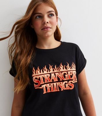 Stranger things on sale ladies t shirt