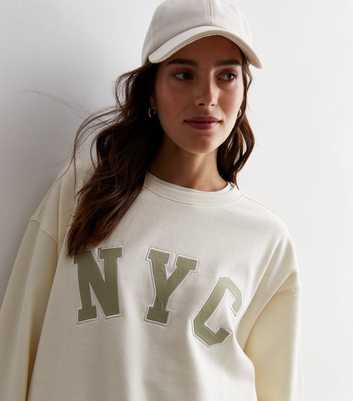 Off White NYC Logo Sweatshirt